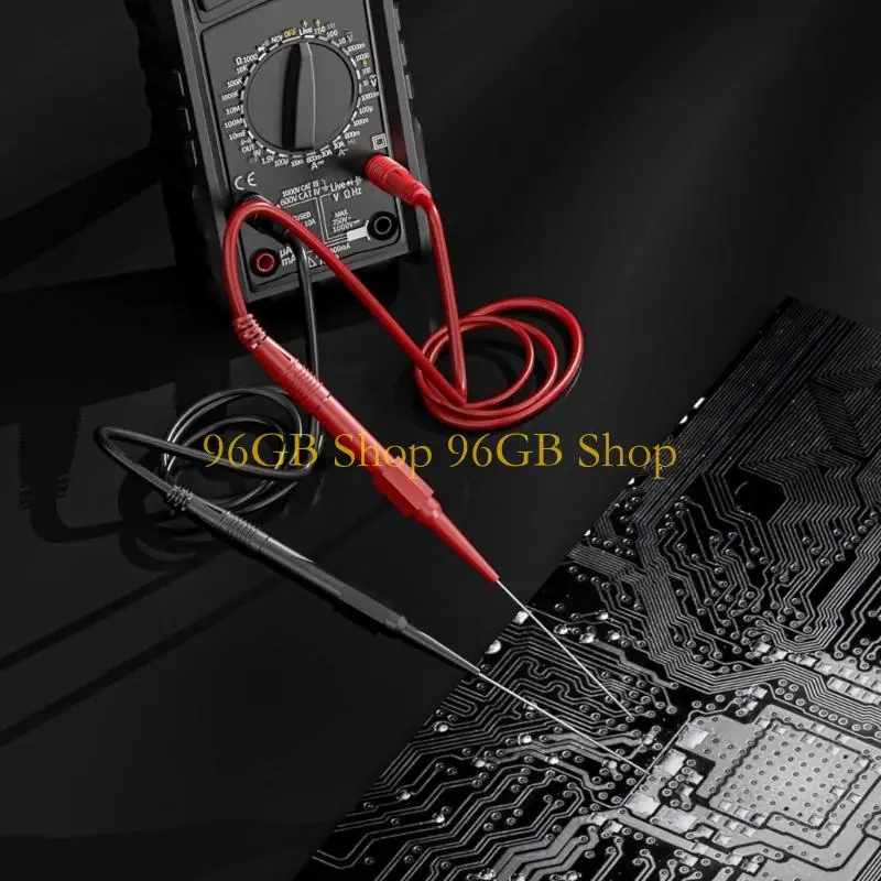 96GB 15pcs Reliable Multimeter Test Probes Designs for Electronic & Vehicle Repairs
96GB 15pcs Reliable Multimeter Test Probes Designs for Electronic & Vehicle Repairs