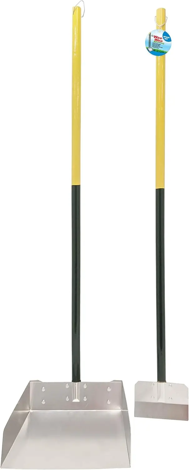 Dog Pooper Scooper Set with Rake, Spade & Pan - Outdoor Waste Cleanup Tool for Lawn & Sidewalk
Dog Pooper Scooper Set with Rake, Spade & Pan - Outdoor Waste Cleanup Tool for Lawn & Sidewalk