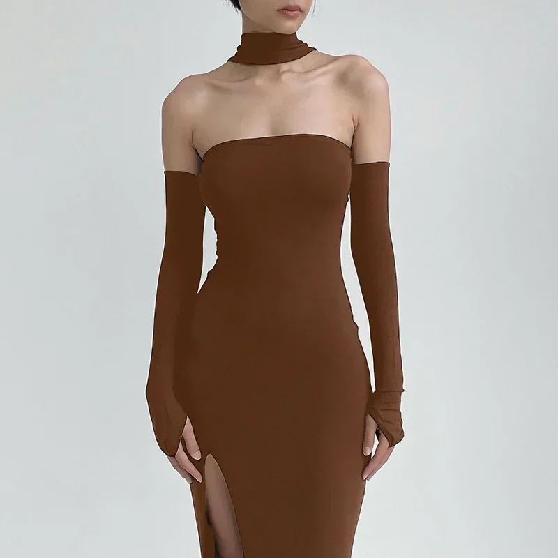 Women's Sexy Hollow Out Split Dress, Temperament Commuter, New Spring Fashion, Versatile Strapping, Strapless High Waist Dresses
Women's Sexy Hollow Out Split Dress, Temperament Commuter, New Spring Fashion, Versatile Strapping, Strapless High Waist Dresses
