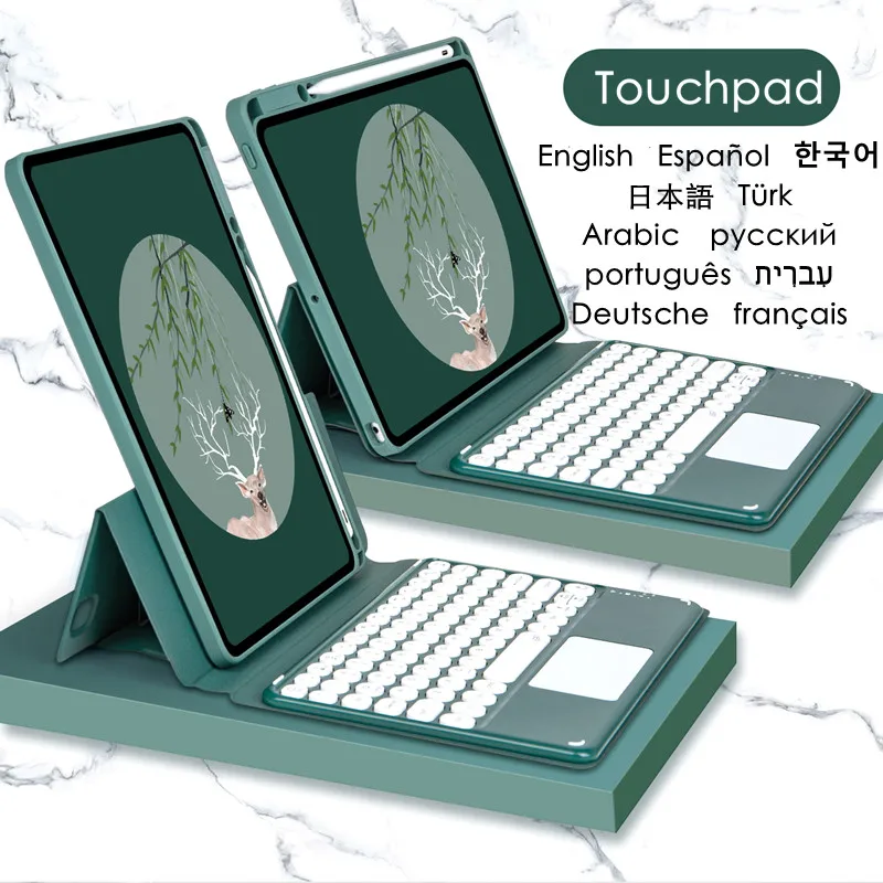 Чехол для iPad Mini 6 чехол с держателем для карандашей, клавиатура, мышь для iPad Mini 6 8,3 '', русская, Корейская, испанская сенсорная клавиатура
Чехол для iPad Mini 6 чехол с держателем для карандашей, клавиатура, мышь для iPad Mini 6 8,3 '', русская, Корейская, испанская сенсорная клавиатура