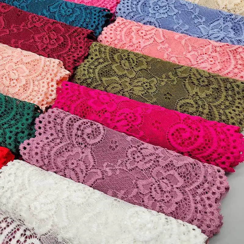 10Yard Flower Pattern 15CM Wide Elastic Lace Fabric Ribbon Lace Trim Ribbon Diy Craft Fabric Width African Fabrics Stretch
10Yard Flower Pattern 15CM Wide Elastic Lace Fabric Ribbon Lace Trim Ribbon Diy Craft Fabric Width African Fabrics Stretch