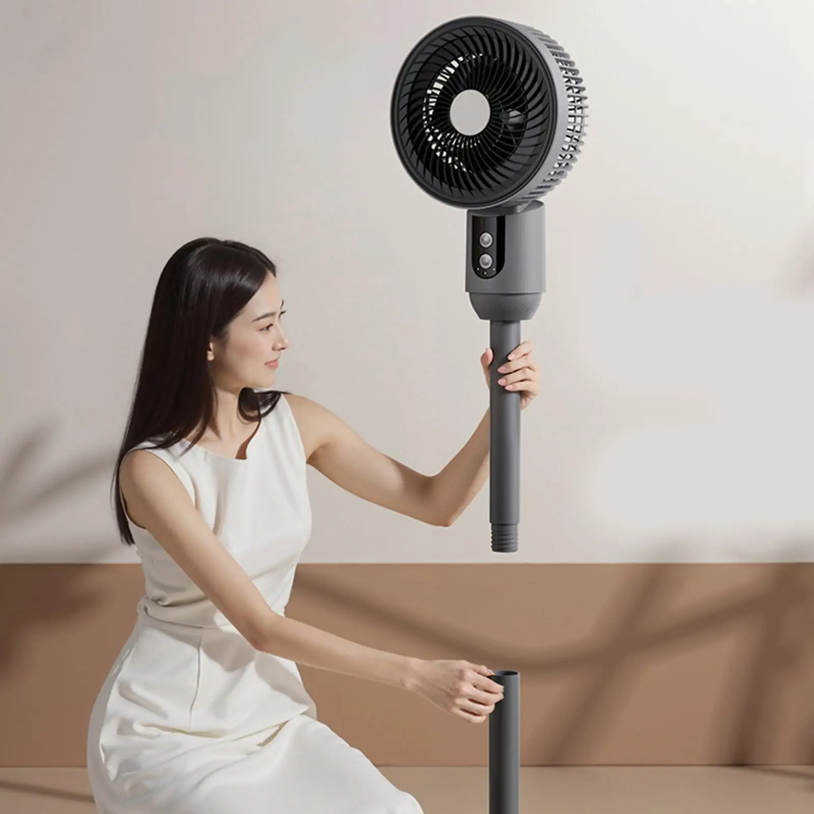 Oscillating Fan 3-Speed Quiet Adjustable Oscillation Bedroom Fan For Indoor Outdoor Home Bedroom Living Office Sleeping School
Oscillating Fan 3-Speed Quiet Adjustable Oscillation Bedroom Fan For Indoor Outdoor Home Bedroom Living Office Sleeping School