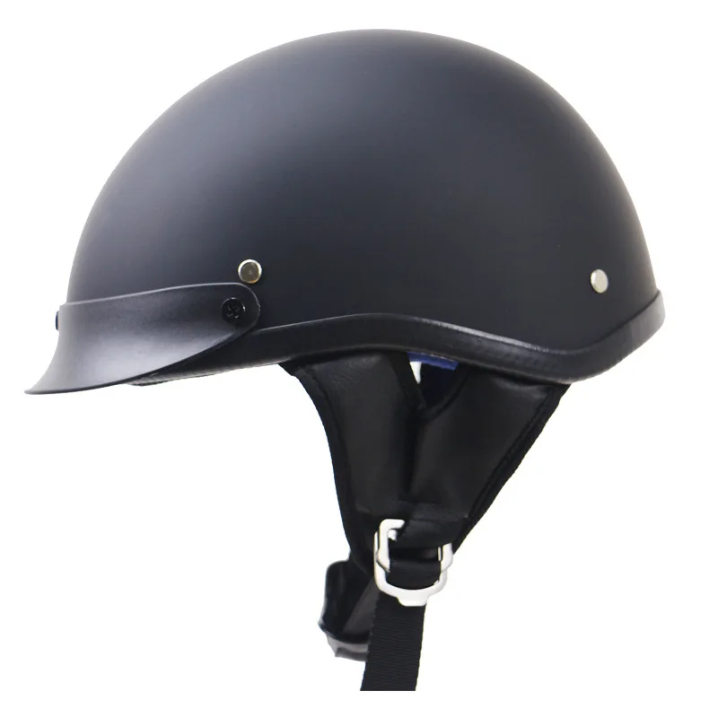 Motorcycle Helmet ABS Matte Black German Motorbike Open Face Half Helmet Chopper Biker Pilot Scooter Cruiser Moto Helmet
Motorcycle Helmet ABS Matte Black German Motorbike Open Face Half Helmet Chopper Biker Pilot Scooter Cruiser Moto Helmet