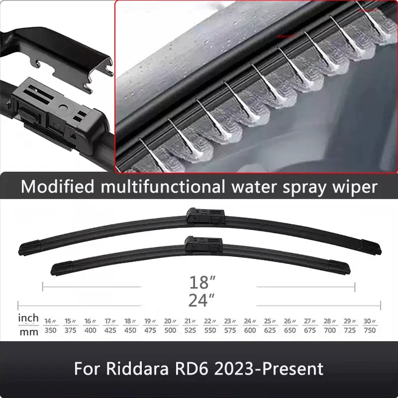 Car Modify Front Windshield Water Spray Wiper Blades Auto Wet Arm Cleaning Wiper For Riddara RD6 EM-P KINGKONG Horizon 4 WD
Car Modify Front Windshield Water Spray Wiper Blades Auto Wet Arm Cleaning Wiper For Riddara RD6 EM-P KINGKONG Horizon 4 WD