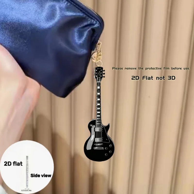 2D Electric Guitar Keychain Music Lover Car Mirror Decor Acrylic Funky Halloween Gift Guitarists Pendant Wallets Bags Ornament 
2D Electric Guitar Keychain Music Lover Car Mirror Decor Acrylic Funky Halloween Gift Guitarists Pendant Wallets Bags Ornament