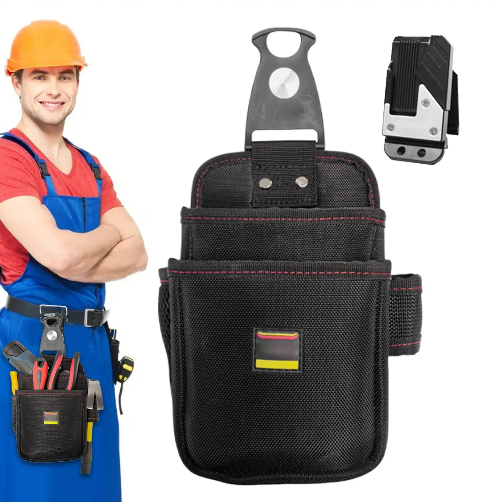 Electrical Tool Pouch Maintenance Tool Pouch Multiple-Tool Waist Bag Waterproof Drill Backpack For Professionals Home Indoor
Electrical Tool Pouch Maintenance Tool Pouch Multiple-Tool Waist Bag Waterproof Drill Backpack For Professionals Home Indoor