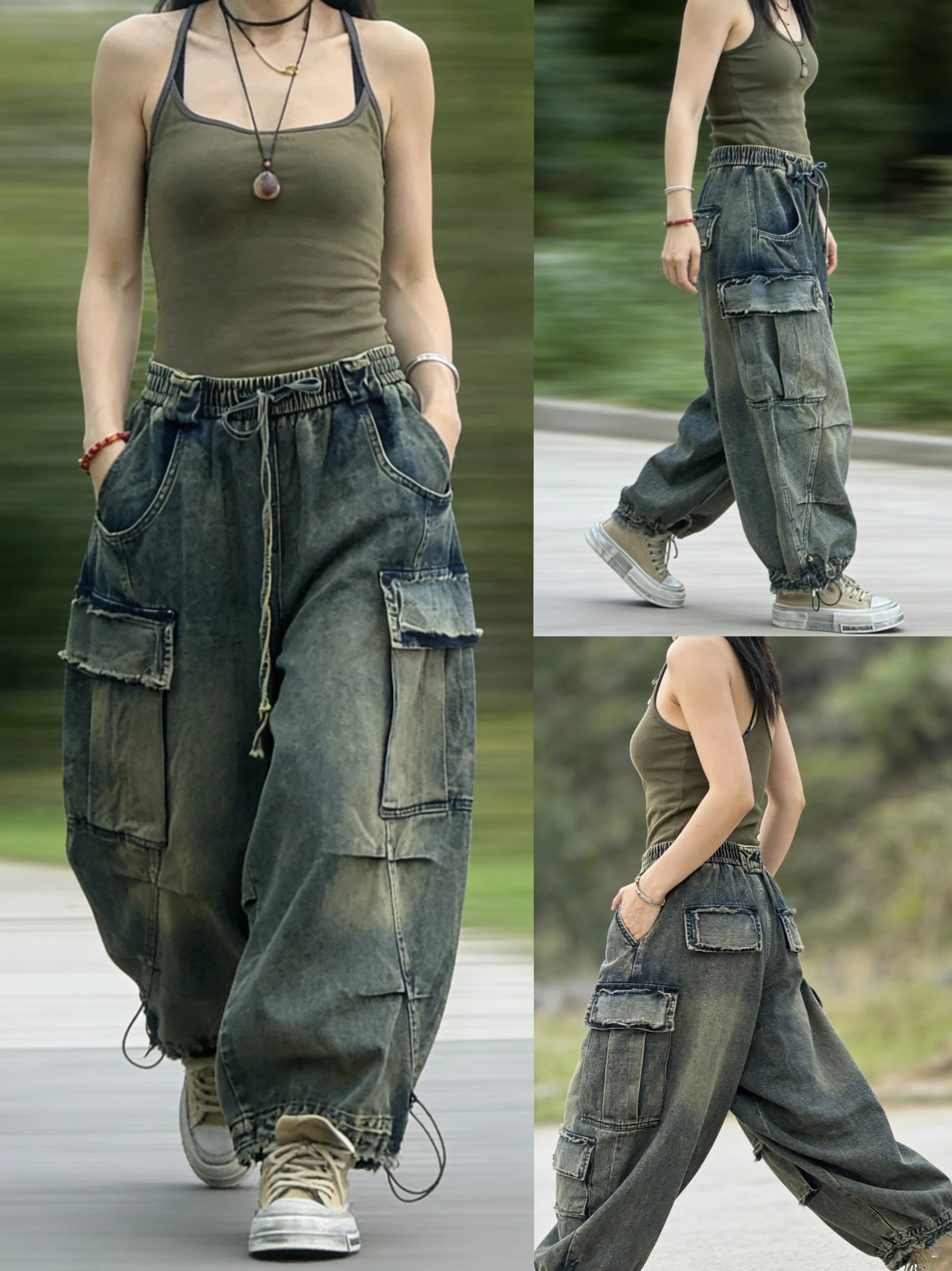 Original Spring 2026 Loose Fit Korean Style Casual Denim Work Pants Women's Straight Leg Nine-Piece Blue Jeans Straight Tube
Original Spring 2026 Loose Fit Korean Style Casual Denim Work Pants Women's Straight Leg Nine-Piece Blue Jeans Straight Tube