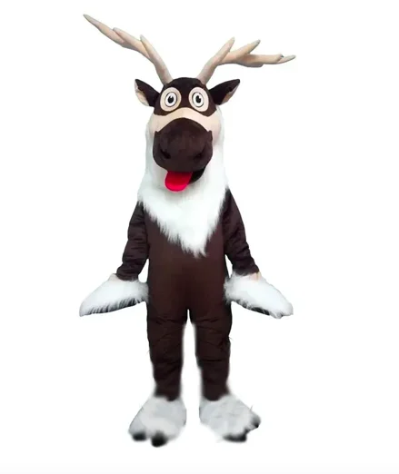 New Adult Hot Sale Foam High Quality reindeer Cartoon Mascot Costume Plush Christmas Fancy Dress Halloween Mascot Costume
New Adult Hot Sale Foam High Quality reindeer Cartoon Mascot Costume Plush Christmas Fancy Dress Halloween Mascot Costume