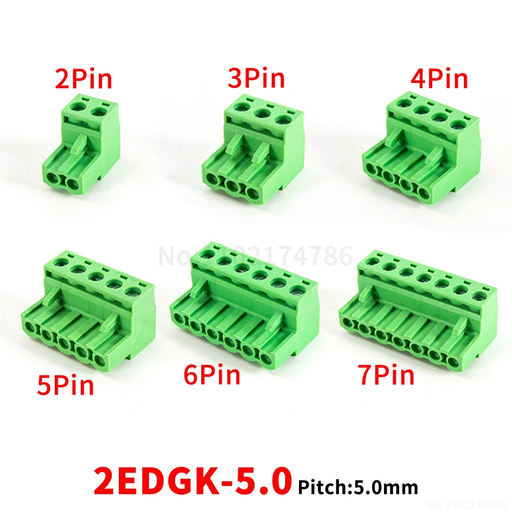(5 шт.) 2EDGK - 5,0 мм беспаяный вставной клеммный разъем 2~16P KF 15EDGK 5.0
(5 шт.) 2EDGK - 5,0 мм беспаяный вставной клеммный разъем 2~16P KF 15EDGK 5.0