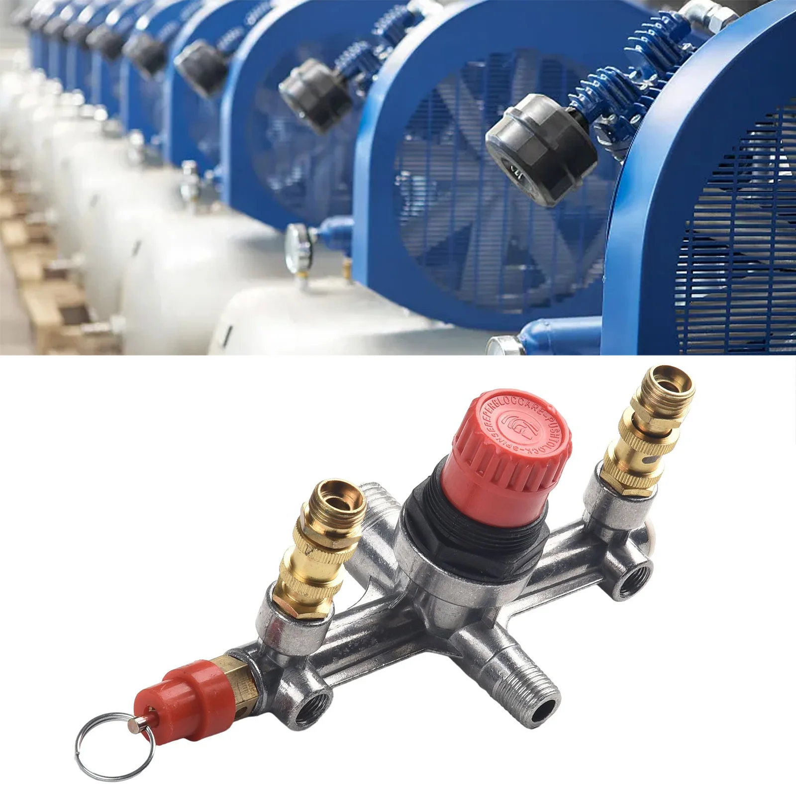 Equipment Air Compressor Switches Bracket Pressure Valves Parts Workshop Accessories Inflatable Pump Regulator
Equipment Air Compressor Switches Bracket Pressure Valves Parts Workshop Accessories Inflatable Pump Regulator