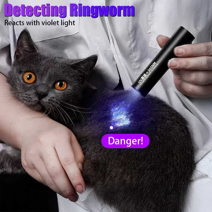 D5 UV Flashlight 365nm USB Rechargeable Money Pet Urine Cat Tinea Leakage Scorpion fluorescent Invisible Ink Marker Check light
D5 UV Flashlight 365nm USB Rechargeable Money Pet Urine Cat Tinea Leakage Scorpion fluorescent Invisible Ink Marker Check light