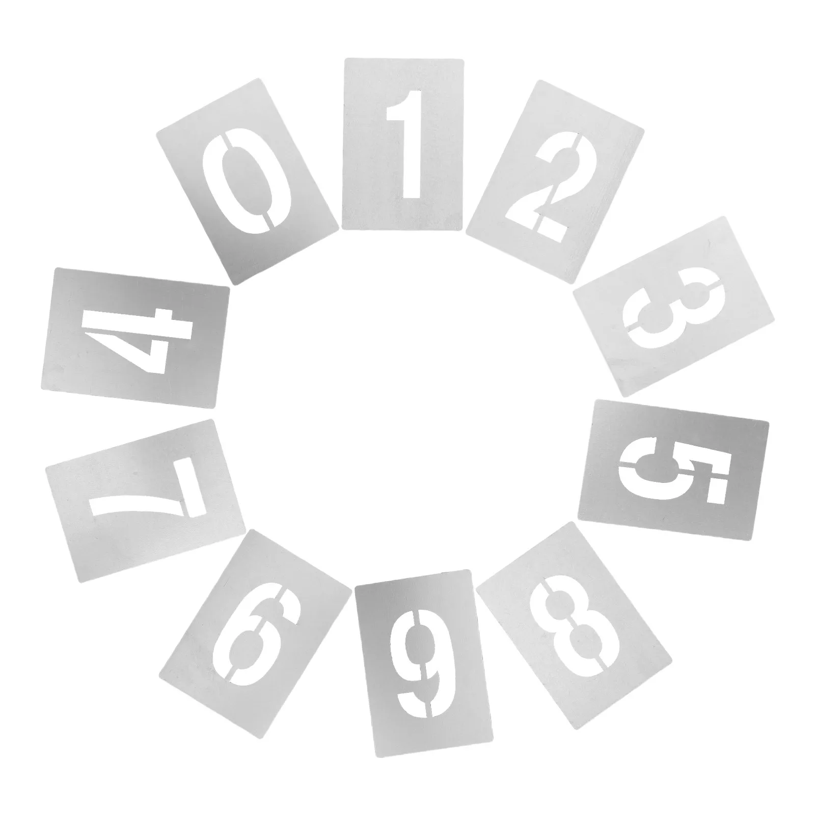 10Pcs Large Hollow Number Stencils 0-9 Reusable Address Painting Templates for Mailbox Door Curb Signboard Street Address Spray
10Pcs Large Hollow Number Stencils 0-9 Reusable Address Painting Templates for Mailbox Door Curb Signboard Street Address Spray