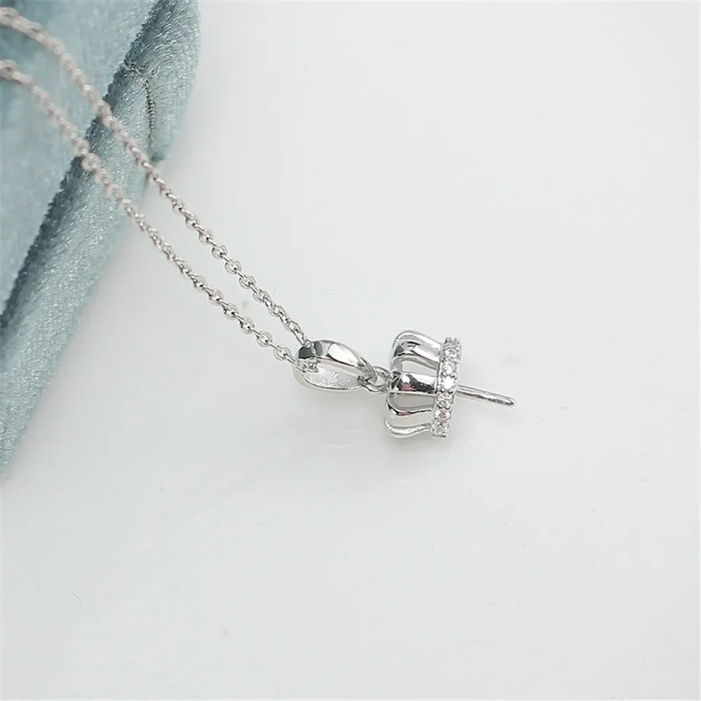 S925 Sterling Silver Pearl Pendant Setting, DIY Empty Bezel Cup Jewelry Supplies for Craft Making, Hollow Prong Pendant Findings
S925 Sterling Silver Pearl Pendant Setting, DIY Empty Bezel Cup Jewelry Supplies for Craft Making, Hollow Prong Pendant Findings