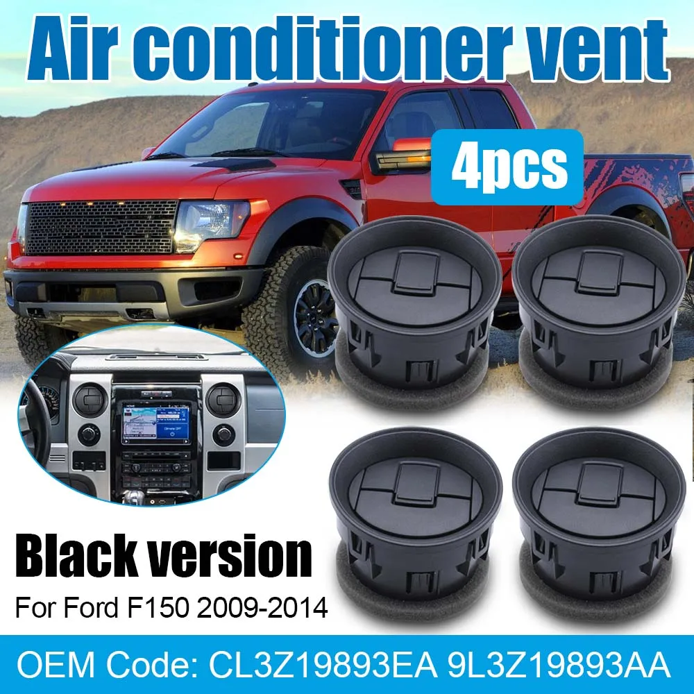 Front Interior Dashboard Louvre AC Heater Air Vent Cover Duct CL3Z19893EA /9L3Z19893AA For Ford F150 XL STX 2009 - 2014
Front Interior Dashboard Louvre AC Heater Air Vent Cover Duct CL3Z19893EA /9L3Z19893AA For Ford F150 XL STX 2009 - 2014