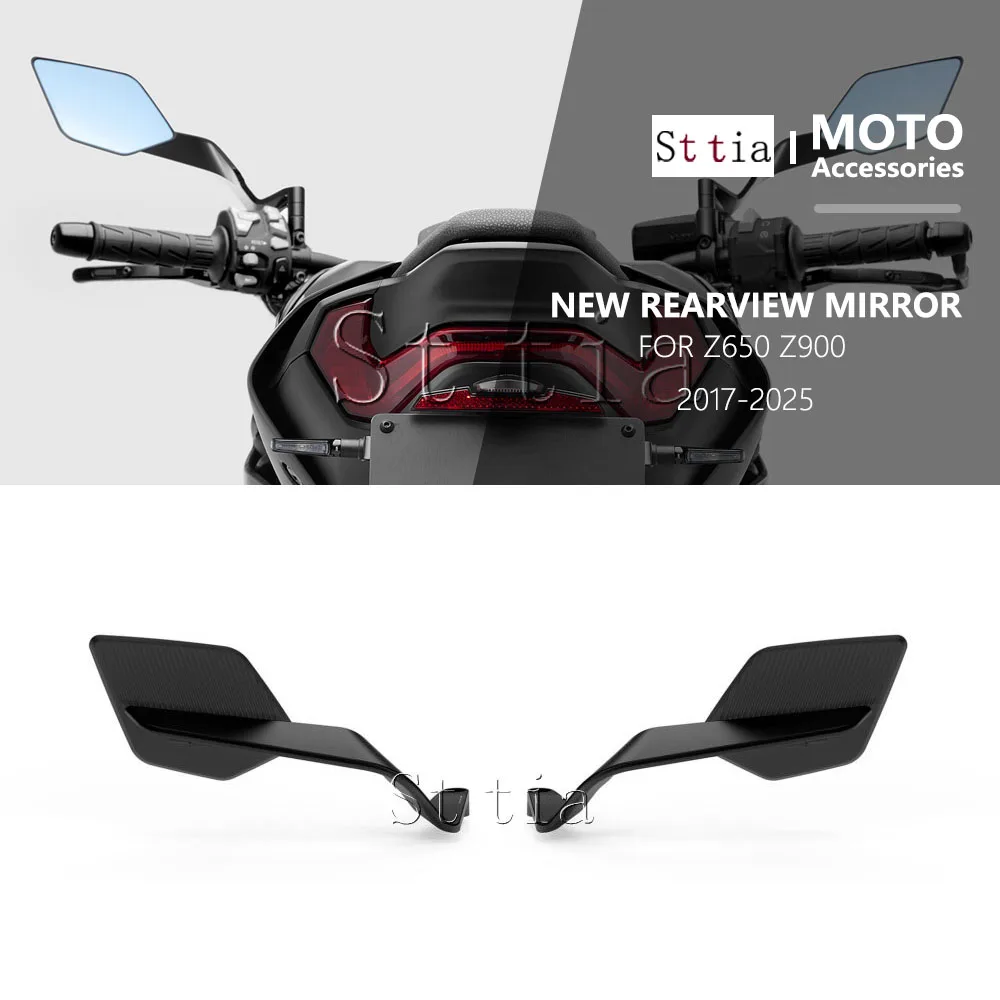 Motorcycle Accessories Rearview Side Mirrors Wind Wing Adjustable Rotating For Kawasaki Z650 2017-2025 Z 650 Sport Z900 Z 900 SE
Motorcycle Accessories Rearview Side Mirrors Wind Wing Adjustable Rotating For Kawasaki Z650 2017-2025 Z 650 Sport Z900 Z 900 SE