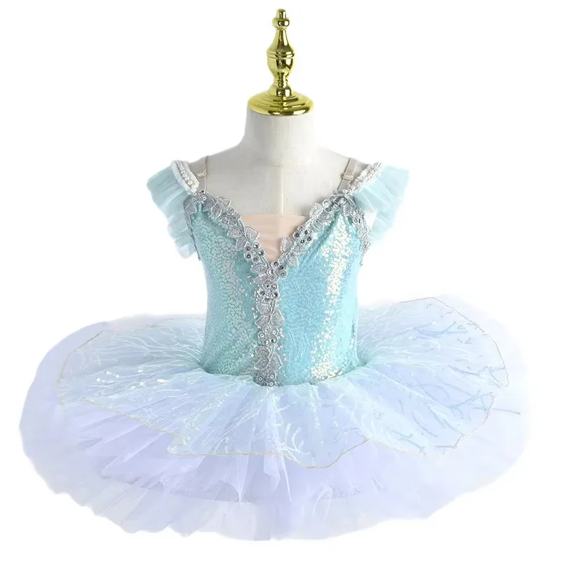 Ballet Skirt Girl Puff Sequined Children Professional Ballet Tutu For Girls Kids Swan Dance Performance Clothing Princess Dress
Ballet Skirt Girl Puff Sequined Children Professional Ballet Tutu For Girls Kids Swan Dance Performance Clothing Princess Dress