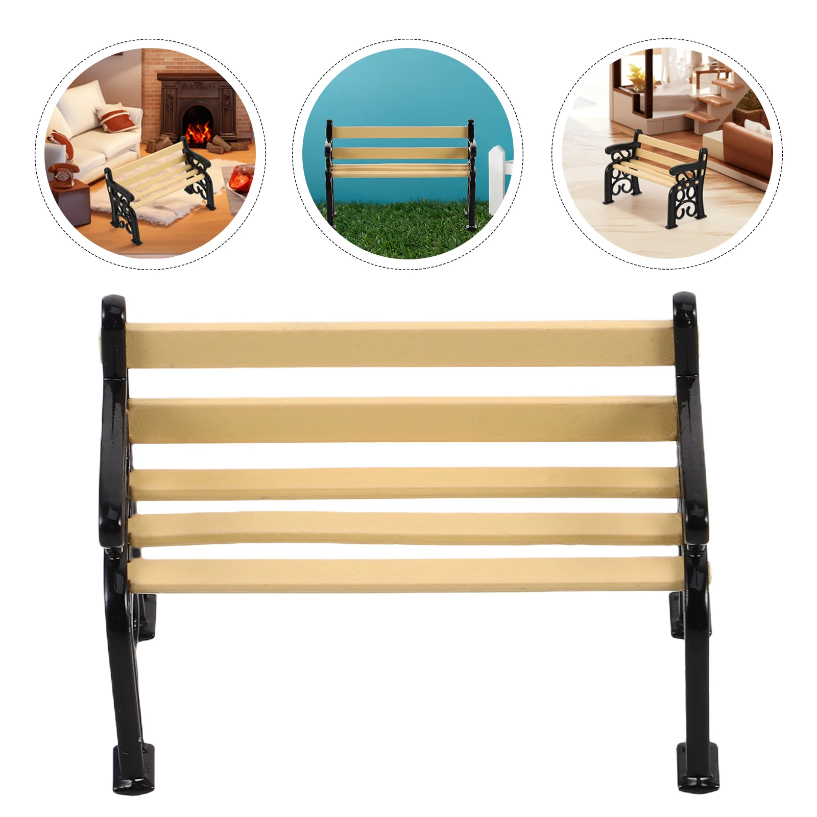 Dollhouse Bench Dining Table for Dolls Mini Figure Beach Cake Decorations Couch Alloy Bedroom Furniture Fence
Dollhouse Bench Dining Table for Dolls Mini Figure Beach Cake Decorations Couch Alloy Bedroom Furniture Fence