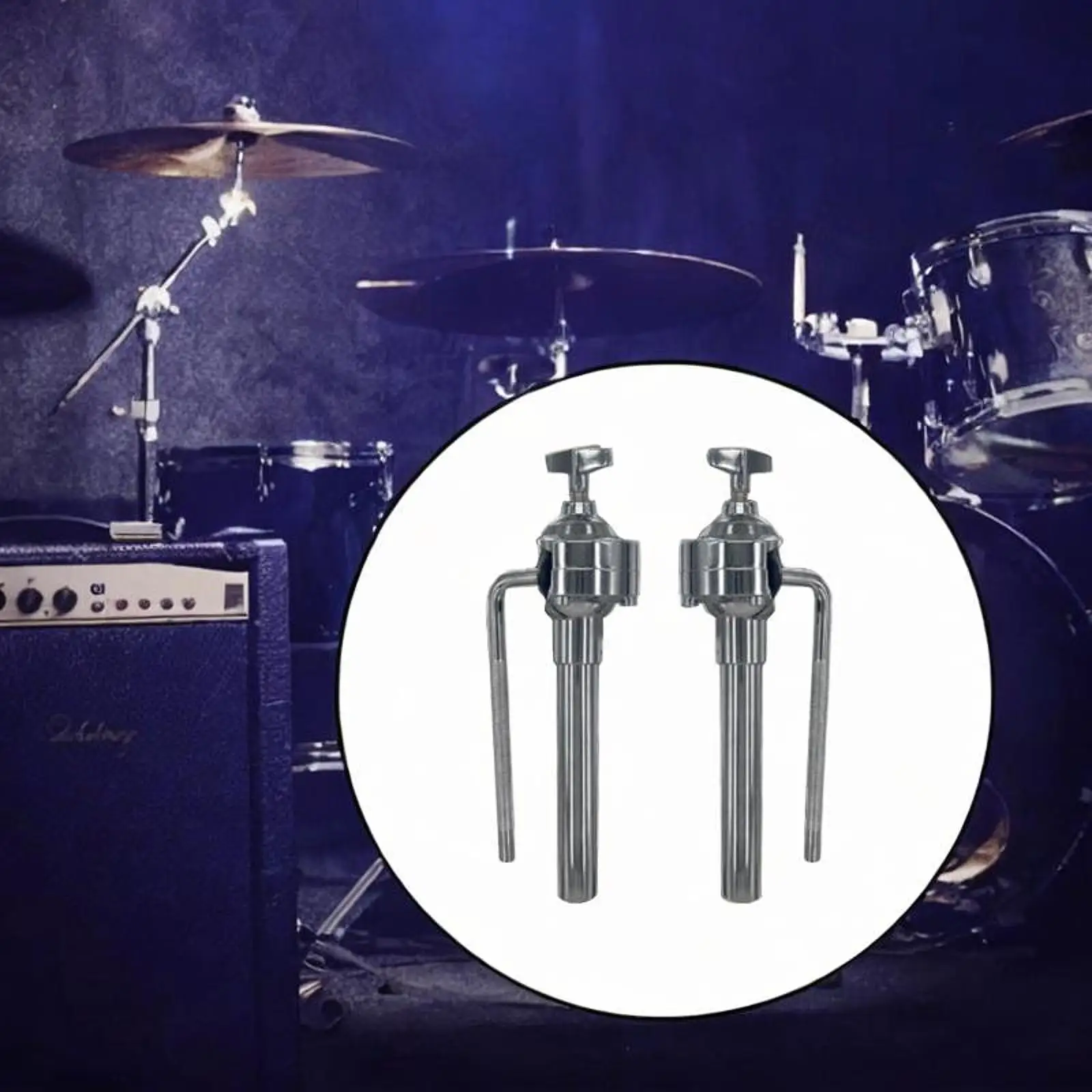 2Pcs Cymbal Stand Tom Arm Clamp Accessory L Rod Adjustable Support Long Tom Arm Ball Clamp Tom Mount for Performance Percussion
2Pcs Cymbal Stand Tom Arm Clamp Accessory L Rod Adjustable Support Long Tom Arm Ball Clamp Tom Mount for Performance Percussion
