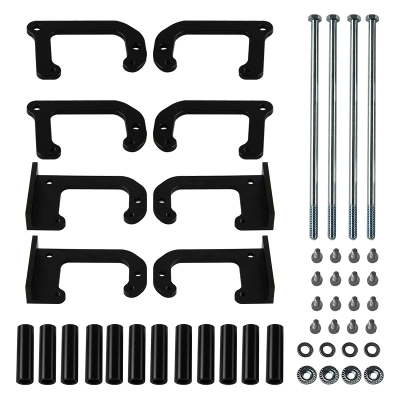 Billet Aluminum LS Remote Mount Coil Relocation Brackets D585 LSX Swap Heat Sink Remote Mount LS Swap Truck LQ4 LQ9 Black
Billet Aluminum LS Remote Mount Coil Relocation Brackets D585 LSX Swap Heat Sink Remote Mount LS Swap Truck LQ4 LQ9 Black