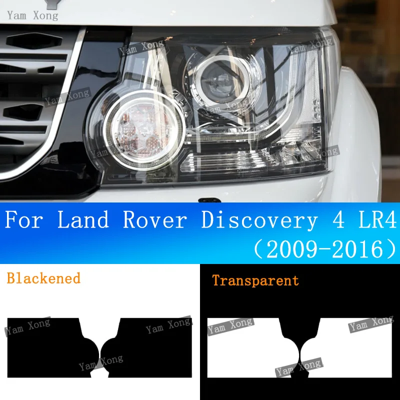Auto Front Lamp TPU Transparent Protective Film For Land Rover Discovery 4 LR4 Exterior Headlight Light Black Wrap Cover Sticker
Auto Front Lamp TPU Transparent Protective Film For Land Rover Discovery 4 LR4 Exterior Headlight Light Black Wrap Cover Sticker