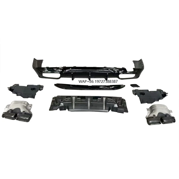 Factory Wholesale CLS63 CLS53 Rear Diffuser with Exhaust Tipes Tail Throat for CLS C257 2018-2023 Sport
Factory Wholesale CLS63 CLS53 Rear Diffuser with Exhaust Tipes Tail Throat for CLS C257 2018-2023 Sport