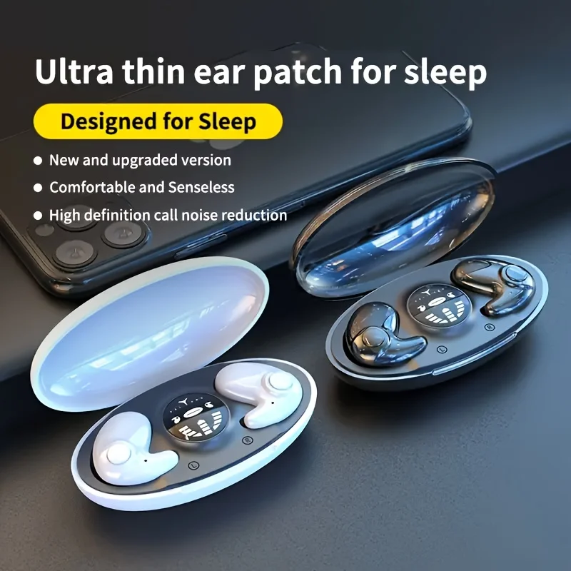 Беспроводные наушники Invisible Sleep TWS Bluetooth 5,3, скрытые наушники IPX5, водонепроницаемая спортивная гарнитура с шумоподавлением
Беспроводные наушники Invisible Sleep TWS Bluetooth 5,3, скрытые наушники IPX5, водонепроницаемая спортивная гарнитура с шумоподавлением