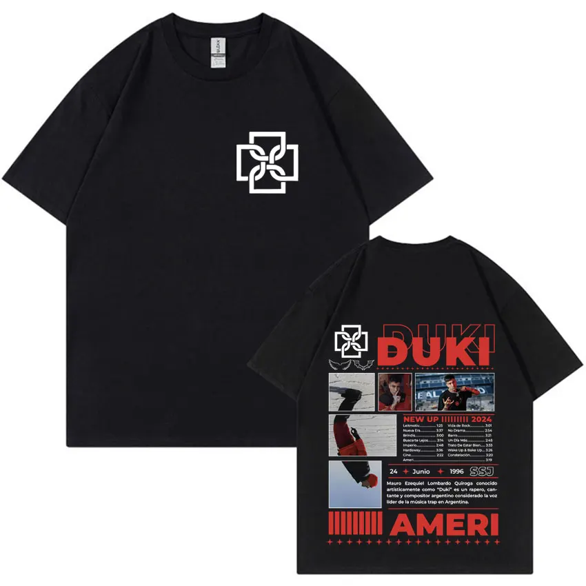 Duki Ameri Tour 2025 T-shirt Mens Women Clothes Harajuku Casual Gothic Oversized T-shirts Fashion Hip Hop Short Sleeve Tee Shirt
Duki Ameri Tour 2025 T-shirt Mens Women Clothes Harajuku Casual Gothic Oversized T-shirts Fashion Hip Hop Short Sleeve Tee Shirt