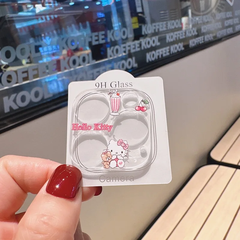 Sanrio Hello Kitty Cartoon Camera Lens Protector 9H HD Anti-Scratch Tempered Glass for iPhone 16 15 14 13 12 11 ProMax Mini Plus Sanrio Hello Kitty Cartoon Camera Lens Protector 9H HD Anti-Scratch Tempered Glass for iPhone 16 15 14 13 12 11 ProMax Mini Plus
