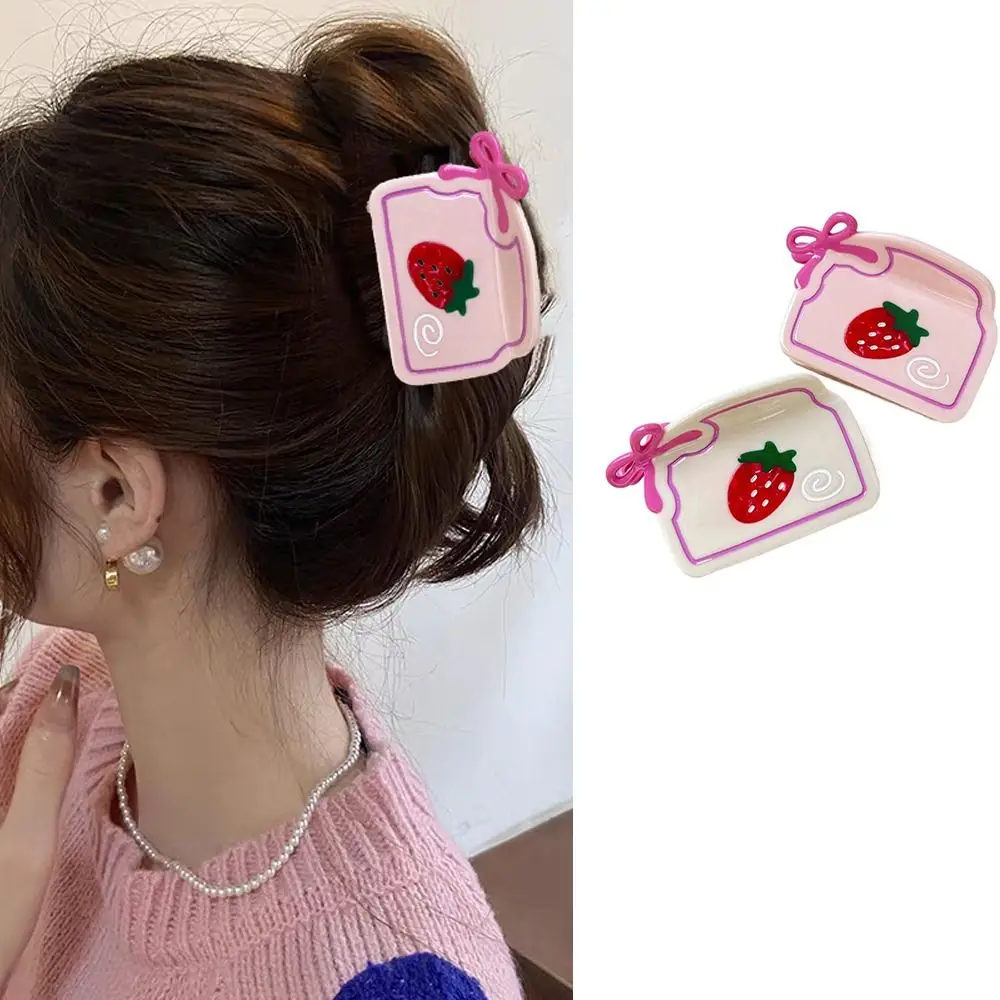 Daily Cute Strawberry Grab Clamps Sweet Bow Cartoon Hair Claw Headwear Geometry Acetic Acid Shark Clip Female
Daily Cute Strawberry Grab Clamps Sweet Bow Cartoon Hair Claw Headwear Geometry Acetic Acid Shark Clip Female