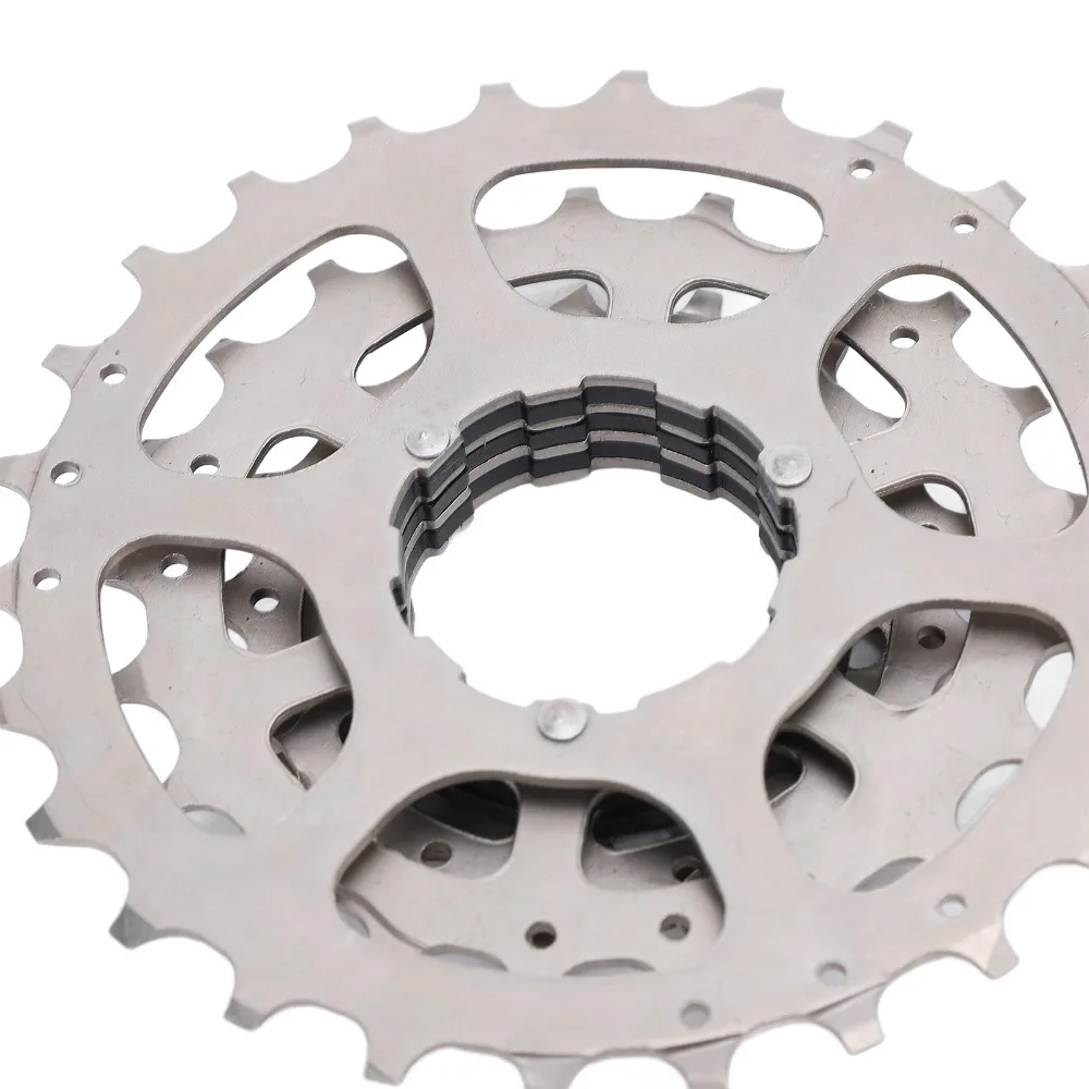 6 Speed Bicycle Cassette 11-28T Smooth Rotation Bike Cassette Flywheel High Performance Low Noise for Brompton folding bikes
6 Speed Bicycle Cassette 11-28T Smooth Rotation Bike Cassette Flywheel High Performance Low Noise for Brompton folding bikes