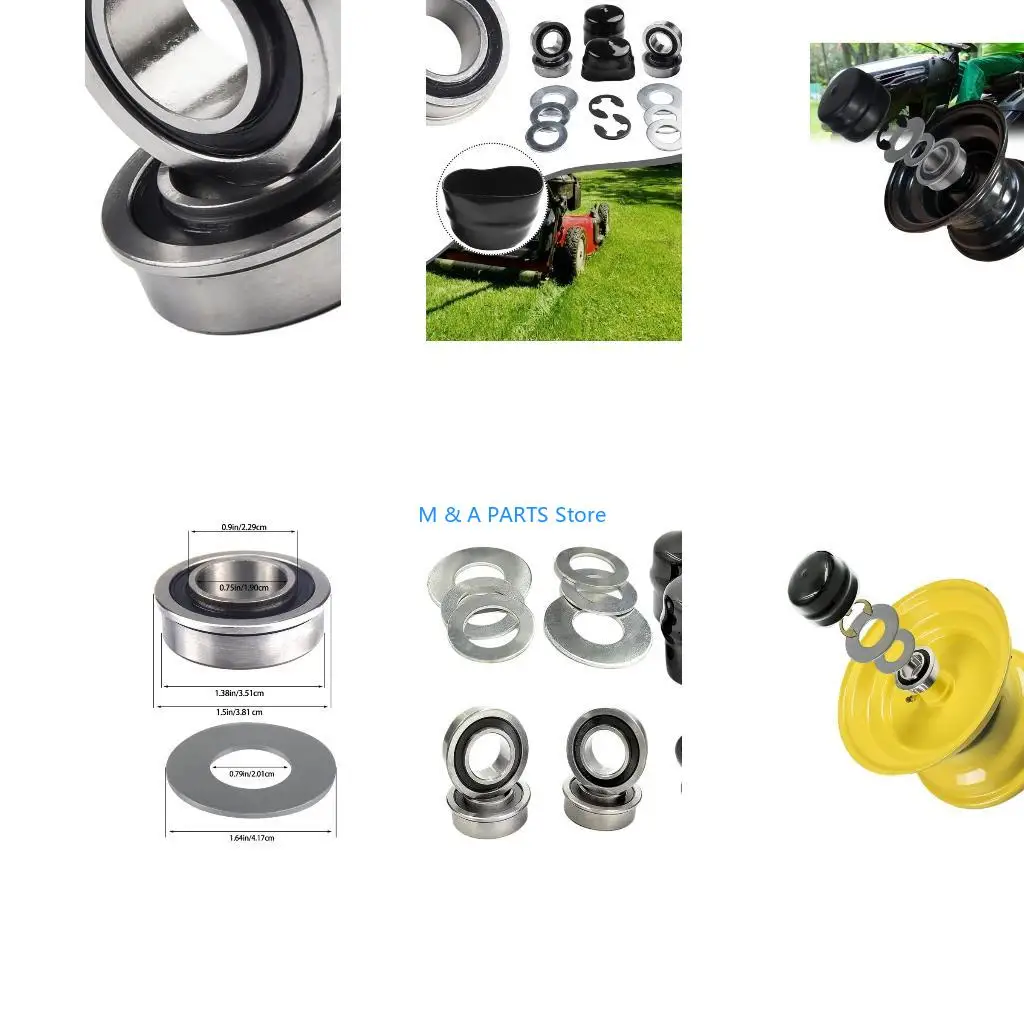 U1JF Front Wheel Bushing to Bearing Conversion for Lawn Mowers 9040H 91334 5920H
U1JF Front Wheel Bushing to Bearing Conversion for Lawn Mowers 9040H 91334 5920H