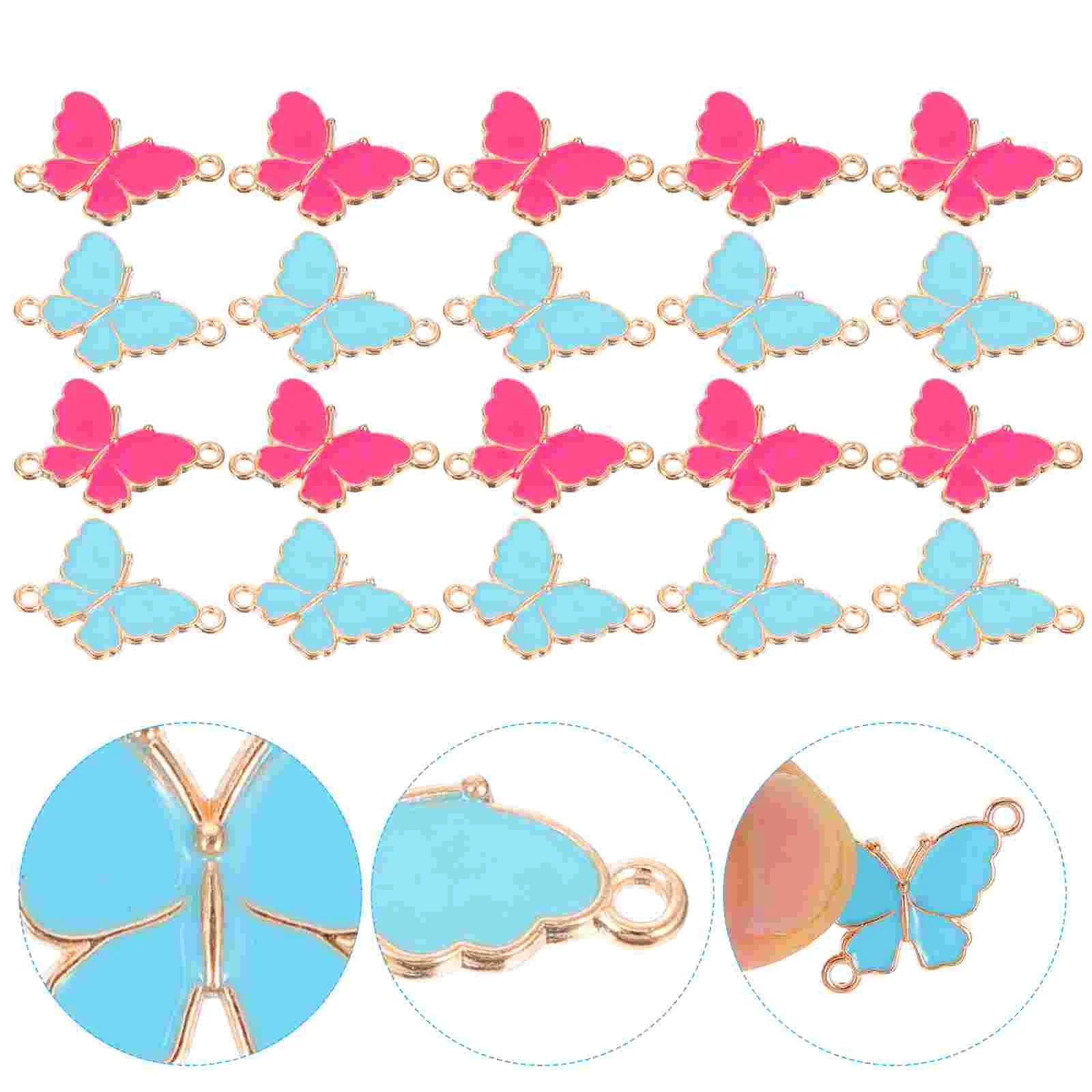 20 Pcs Charm DIY Accessories Butterflies Connector Charms Zinc Alloy Shape Decoration
20 Pcs Charm DIY Accessories Butterflies Connector Charms Zinc Alloy Shape Decoration