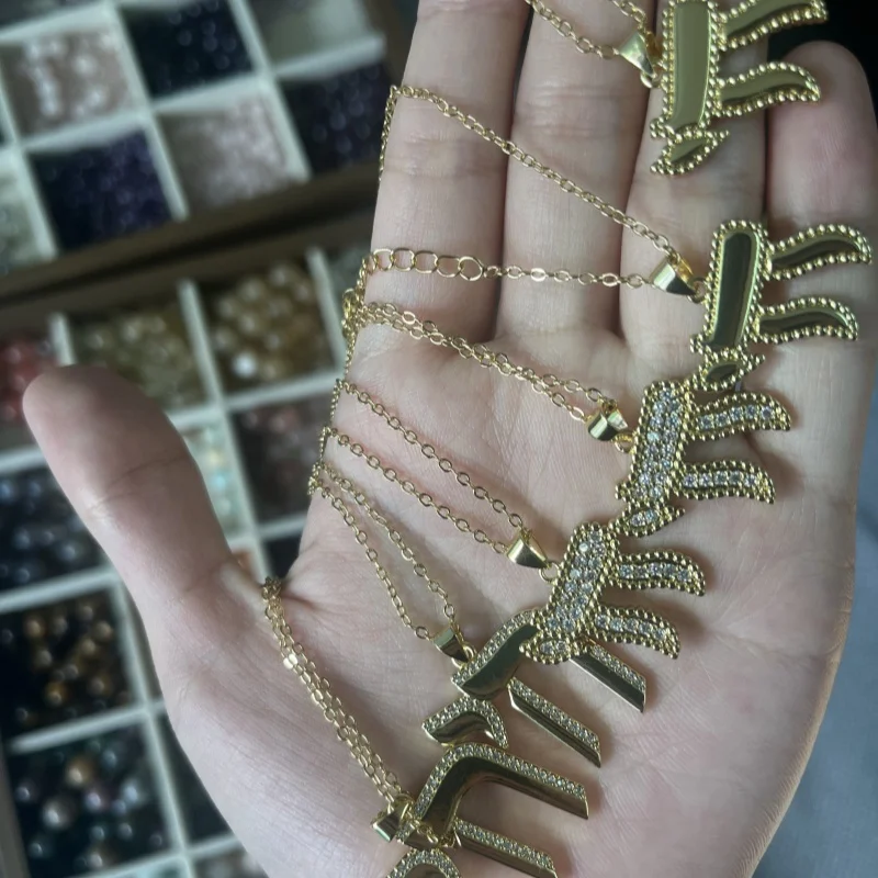 5pcs Hebrew Letter Cheth Copper Pendant Necklace Jewish Culture Bible Inspiration Special Symbol Constellation Pendant Necklace
5pcs Hebrew Letter Cheth Copper Pendant Necklace Jewish Culture Bible Inspiration Special Symbol Constellation Pendant Necklace