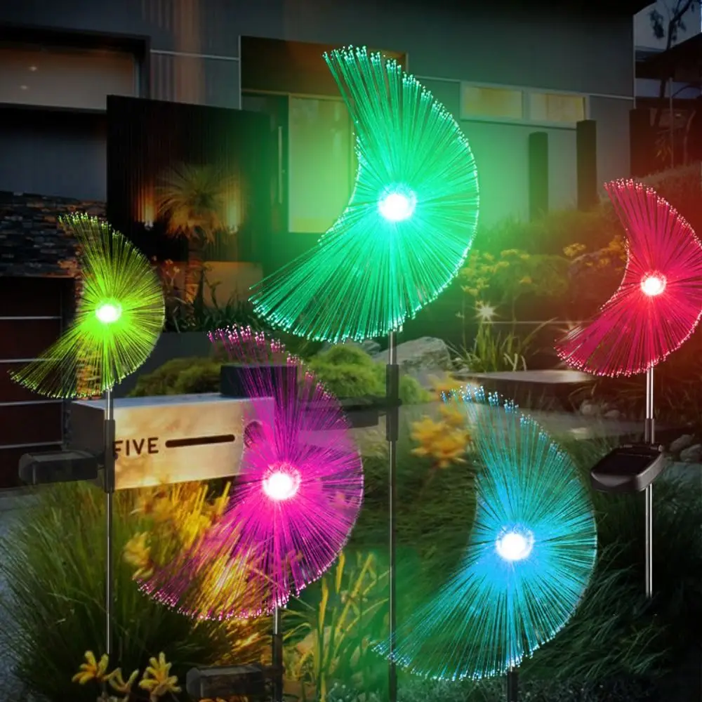 Solar Powered Outdoor Solar Light Waterproof Ground Mounted Fiber Optic LED Lamp Love Five-pointed Star Landscape Lawn Lamp
Solar Powered Outdoor Solar Light Waterproof Ground Mounted Fiber Optic LED Lamp Love Five-pointed Star Landscape Lawn Lamp
