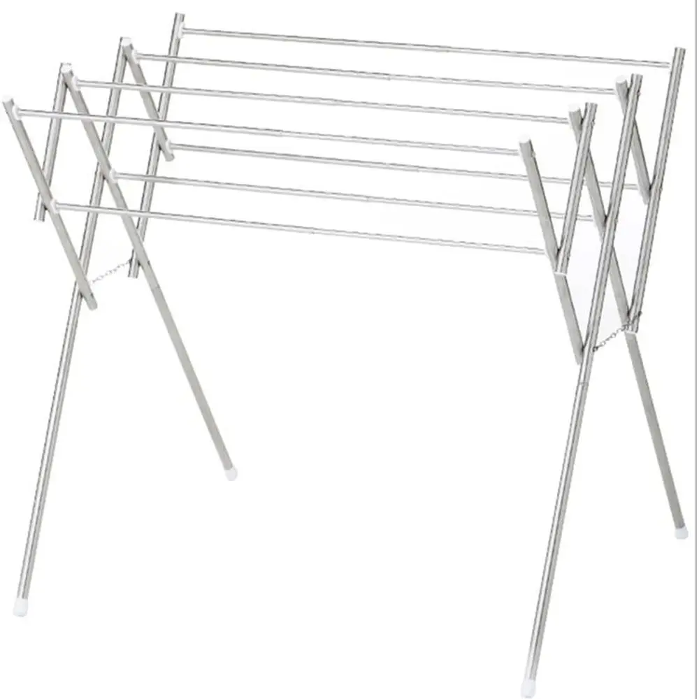 Складная сушилка из нержавеющей стали — для использования на открытом воздухе и в помещении, съемный держатель для одеял, идеально подходит для сушки одежды на балконе (цвет A)
Складная сушилка из нержавеющей стали — для использования на открытом воздухе и в помещении, съемный держатель для одеял, идеально подходит для сушки одежды на балконе (цвет A)