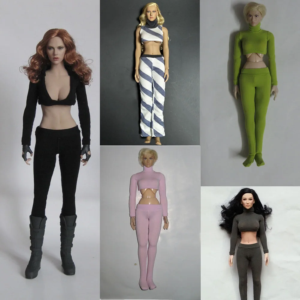 1/6 Scale Women Soldier Sexy Two Piece Long Sleeves Shirt Blouse Stretch Tights For 12Inch Action Figure Model
1/6 Scale Women Soldier Sexy Two Piece Long Sleeves Shirt Blouse Stretch Tights For 12Inch Action Figure Model