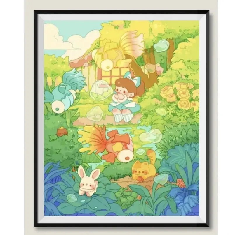 Cartoon Embroidery DIY Printed Kits Cross Stitch Thread Needlework Sets Home Decor Crafts New 9CT
Cartoon Embroidery DIY Printed Kits Cross Stitch Thread Needlework Sets Home Decor Crafts New 9CT