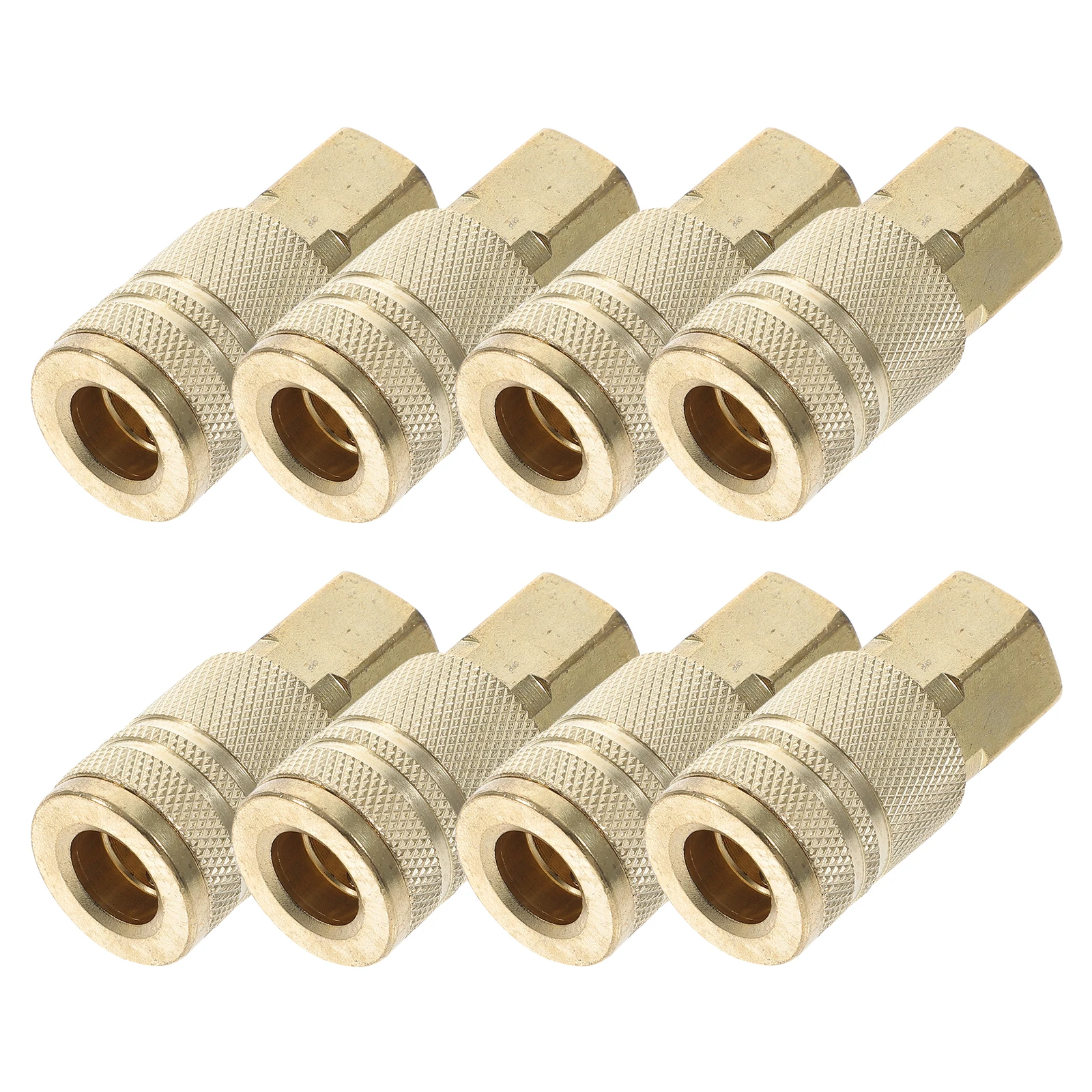 10pcs Quick Release Connectors Golden Iron Crimp Fittings Durable Air Hose Accessories Barb Fitting Coupler Reducer
10pcs Quick Release Connectors Golden Iron Crimp Fittings Durable Air Hose Accessories Barb Fitting Coupler Reducer