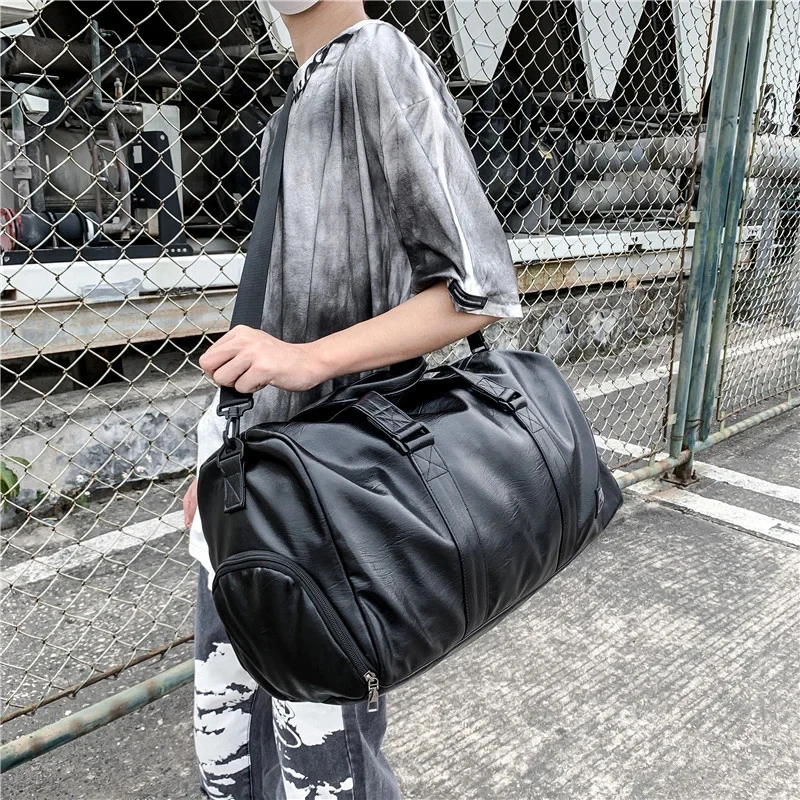 Soft PU Casual Travelling Handbag Portable Large Space Luggage Duffel with Interior Pockets Daily Short Trip Crossbody Bags
Soft PU Casual Travelling Handbag Portable Large Space Luggage Duffel with Interior Pockets Daily Short Trip Crossbody Bags
