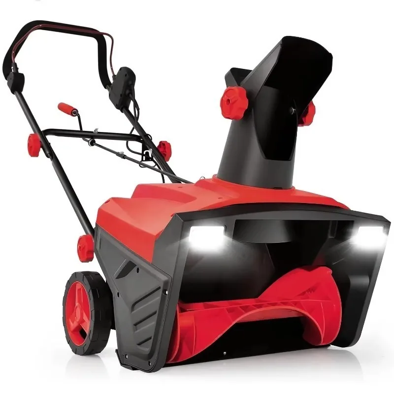Small Electric Home Walk-Behind Snow Cleaning Blower Remover 15 AMP 20-Inch Corded Snow Sweeper Cart with 180° Rotating Chute
Small Electric Home Walk-Behind Snow Cleaning Blower Remover 15 AMP 20-Inch Corded Snow Sweeper Cart with 180° Rotating Chute