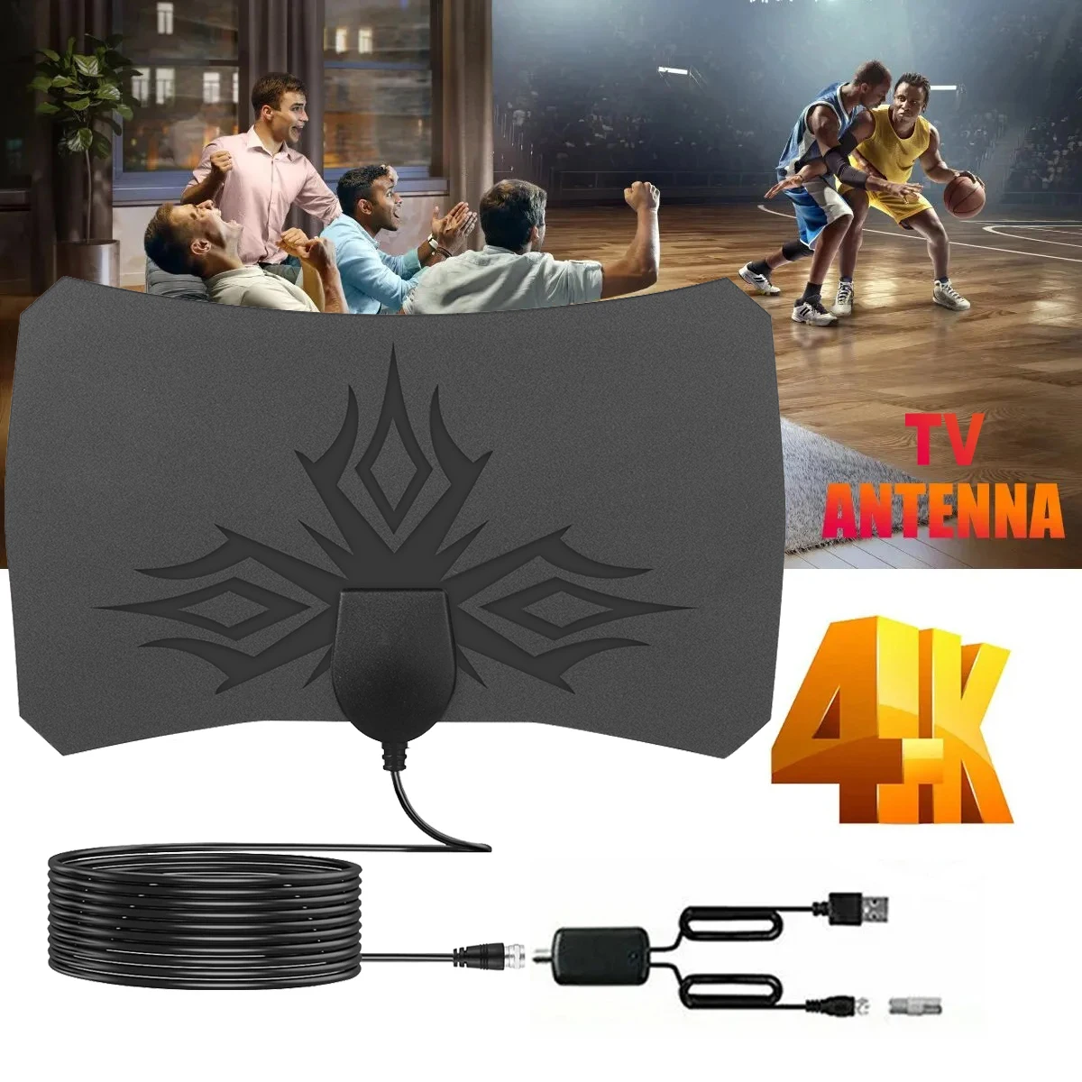 Kebidumei TV Stick 800 Mile Range Digital HD TV Antenna 8K 4K Digital Indoor HDTV 1080P Signal Receiver Amplifier For VHF UHF
Kebidumei TV Stick 800 Mile Range Digital HD TV Antenna 8K 4K Digital Indoor HDTV 1080P Signal Receiver Amplifier For VHF UHF