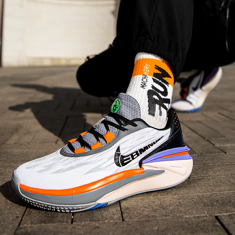 Fashion Workout Basketball Sneakers for Men Non Slip Lightweight Breathable Cushioning Wear Resistant Outdoor Running Walking Sp
Fashion Workout Basketball Sneakers for Men Non Slip Lightweight Breathable Cushioning Wear Resistant Outdoor Running Walking Sp