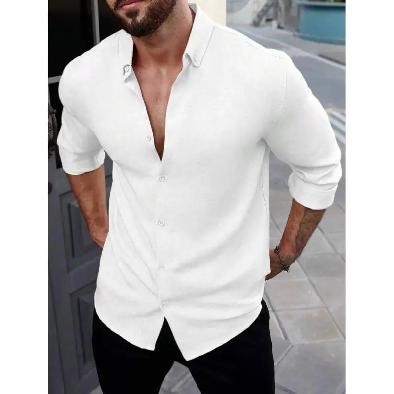 Новая мужская однотонная длинная футболка базового кроя S 5847 2025 TEMU – модная и удобная для мужчин среднего возраста...
Новая мужская однотонная длинная футболка базового кроя S 5847 2025 TEMU – модная и удобная для мужчин среднего возраста...