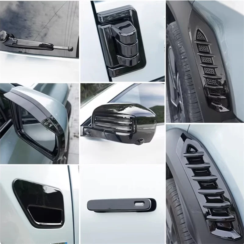 Auto Replacement Parts For BYD Formula Leopard Titanium 3 Ti3 2025 2026 Black exterior protection cover with black texture dec
Auto Replacement Parts For BYD Formula Leopard Titanium 3 Ti3 2025 2026 Black exterior protection cover with black texture dec