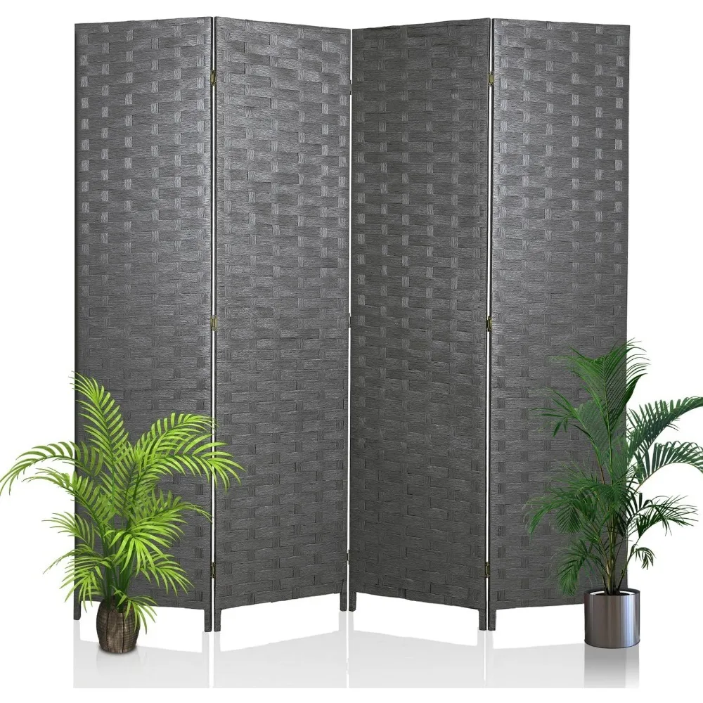 Wall Divider Wood Screen 4 Panels Wood Mesh Hand-Woven Design Room Screen Indoor Folding Portable Partition
Wall Divider Wood Screen 4 Panels Wood Mesh Hand-Woven Design Room Screen Indoor Folding Portable Partition