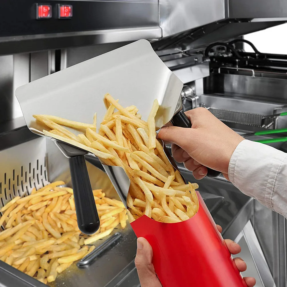 Stainless Steel French Fries Shovel Safe Easy Cleaning Lightweight Multi Functional Food Scoop Baking Tools
Stainless Steel French Fries Shovel Safe Easy Cleaning Lightweight Multi Functional Food Scoop Baking Tools