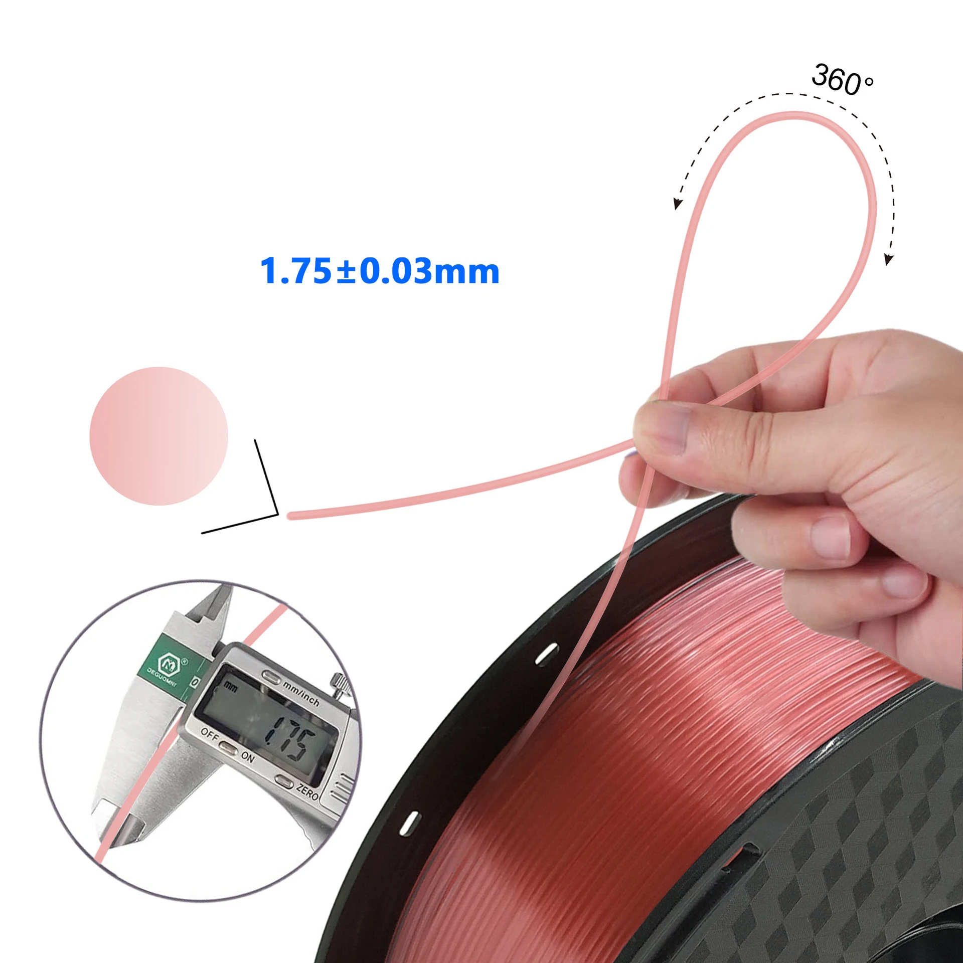 3D Printing Filament TPU Flexible Filaments TPU filament Plastic for 3D Printer 1.75mm Printing Materials white Black etc Colors
3D Printing Filament TPU Flexible Filaments TPU filament Plastic for 3D Printer 1.75mm Printing Materials white Black etc Colors