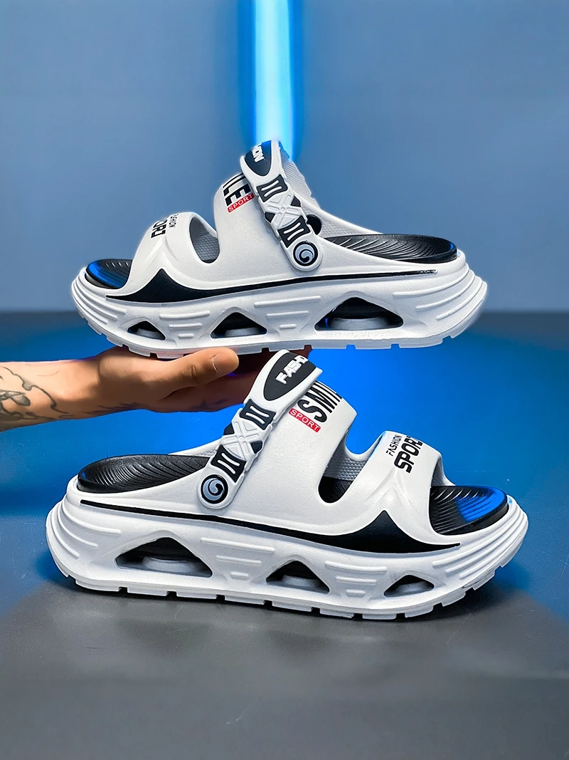 Men's Summer Casual Thick Bottom Sports Sandals Slippers Indoor Outdoor Driving Two-Purpose Open-Toe Flat EVA Slip-On Shoes
Men's Summer Casual Thick Bottom Sports Sandals Slippers Indoor Outdoor Driving Two-Purpose Open-Toe Flat EVA Slip-On Shoes