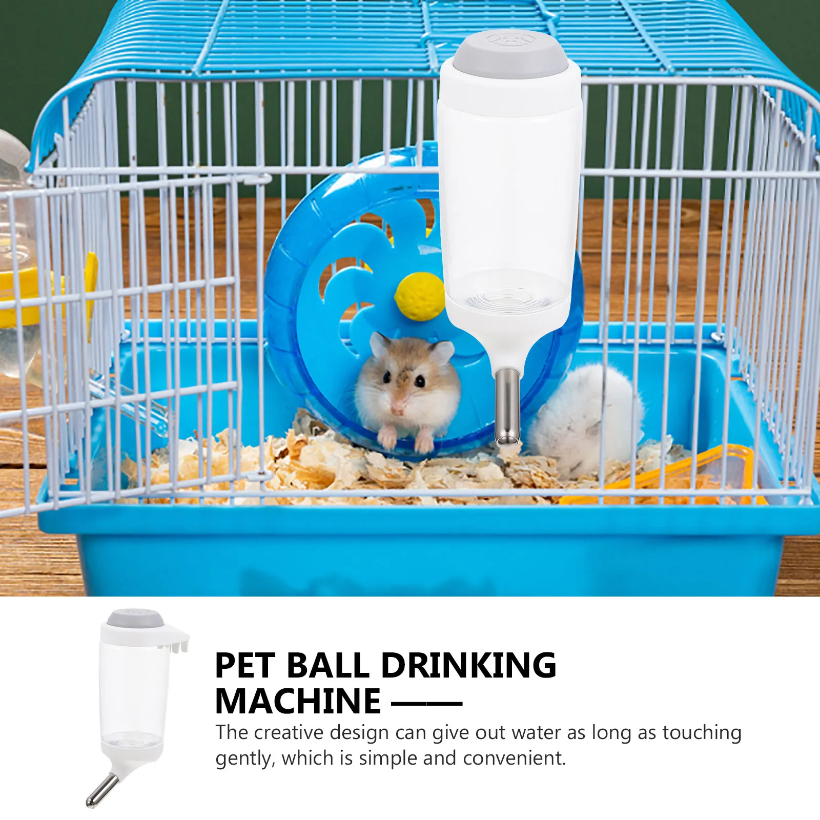 2Pcs Pet Automatic Drinking Water Bottle Hanging Design for Travel Cage Feeder Dog Cat Rabbit Supplies Pet Water Bottle
2Pcs Pet Automatic Drinking Water Bottle Hanging Design for Travel Cage Feeder Dog Cat Rabbit Supplies Pet Water Bottle