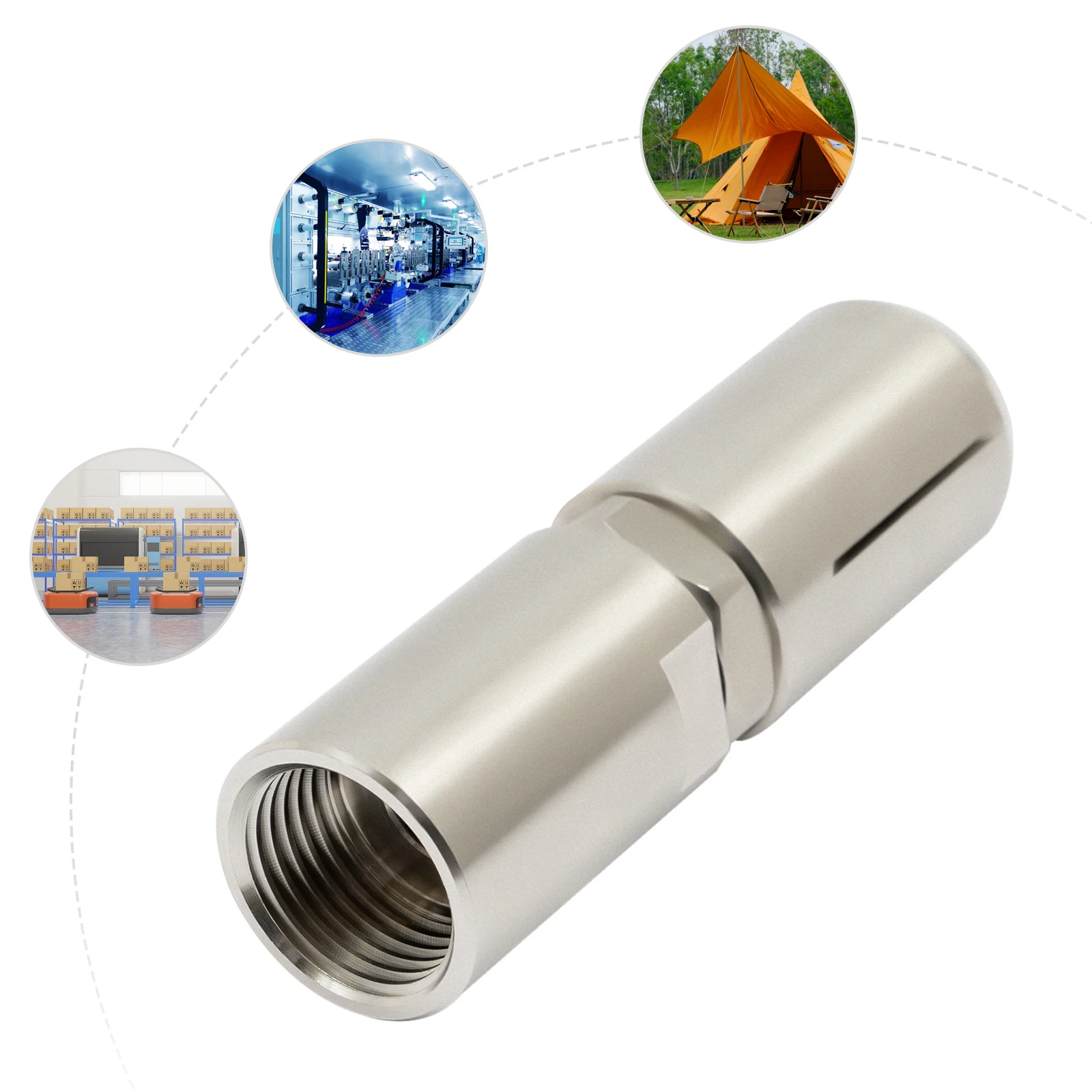 High Efficiency Rotating Spray Nozzle, 71.1PSI Pressure 6.59 Gal/min Flow Rate Precision Thread Leak-Proof Tank Pipe Cleaner
High Efficiency Rotating Spray Nozzle, 71.1PSI Pressure 6.59 Gal/min Flow Rate Precision Thread Leak-Proof Tank Pipe Cleaner